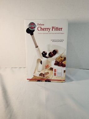 Norpro #5120 Deluxe Cherry Pitter with Clamp Canning Baking Freezing Dehydrating
